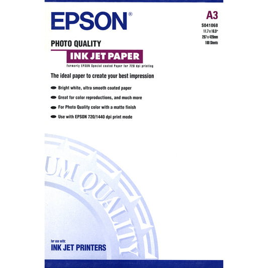 EPSON - C13S041068 - Epson - Carta speciale (720-1440 dpi), finitura opaca - C13S041068