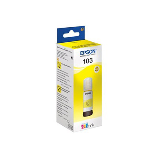 EPSON - C13T00S44A10 - Epson - Eco Tank - 103 - Giallo - C13T00S44A10 - 65 ml