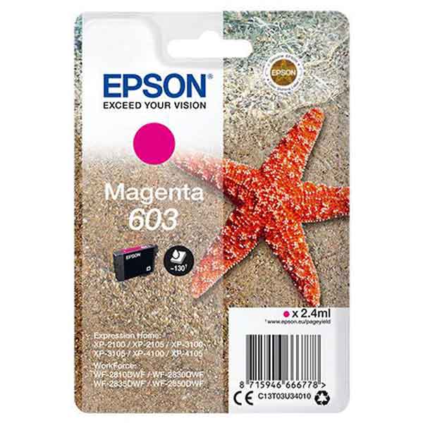 EPSON - C13T03U34010 - Epson - Cartuccia ink - 603 - Magenta - C13T03U34010 - 130 pag