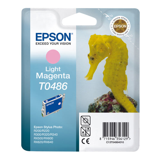 EPSON - C13T04864010 - Epson - Cartuccia ink - Magenta chiaro - T0486 - C13T04864010 - 13ml