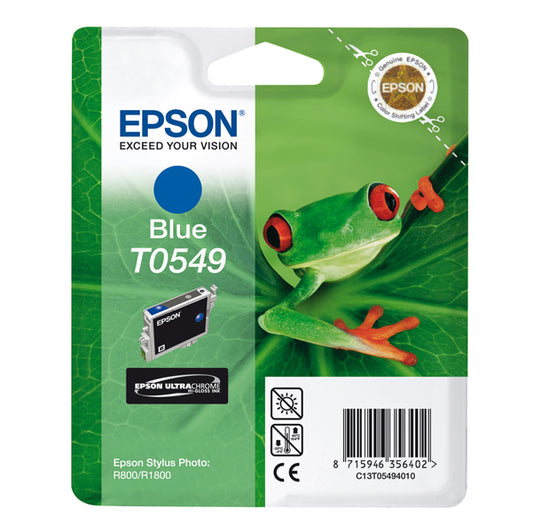 EPSON - C13T05494010 - Epson - Cartuccia ink - Blu - T0549 - C13T05494010 - 13ml