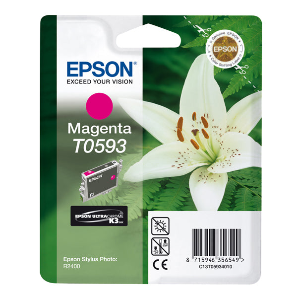 EPSON - C13T05934010 - Epson - Cartuccia ink - Magenta - T0593 - C13T05934010 - 13ml