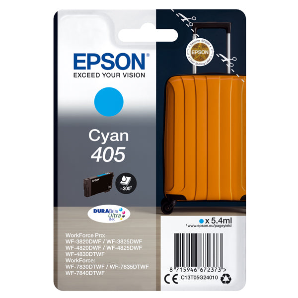 EPSON - C13T05G24010 - Epson - Cartuccia ink - 405 - Ciano - C13T05G24010 - 300 pag