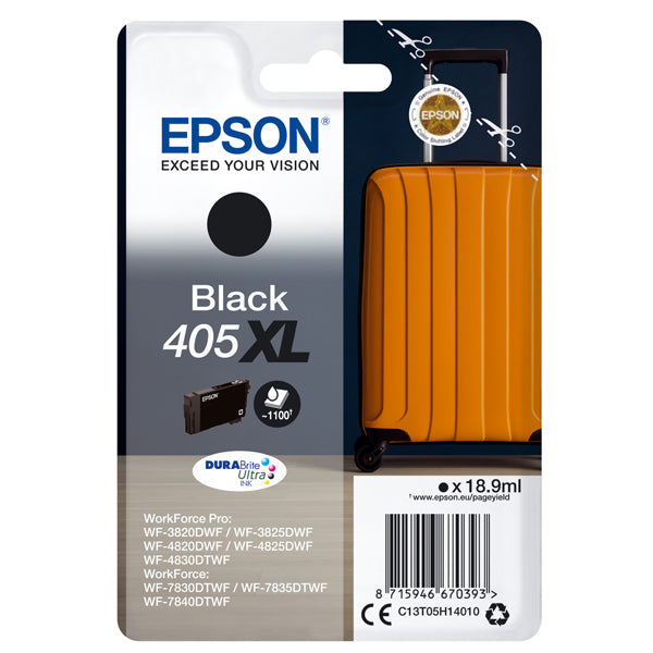 EPSON - C13T05H14010 - Epson - Cartucce ink - 405XL - nero - C13T05H14010 - 1.100 pag