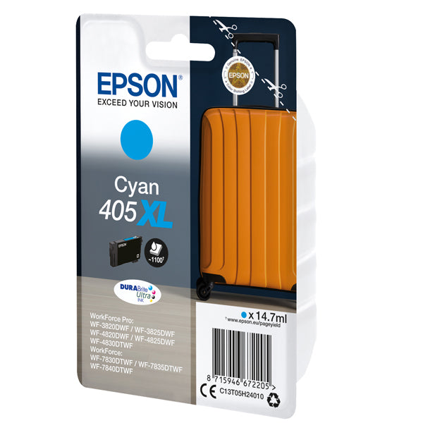 EPSON - C13T05H24010 - Epson - Cartucce ink - 405XL - ciano - C13T05H24010 - 1.100 pag