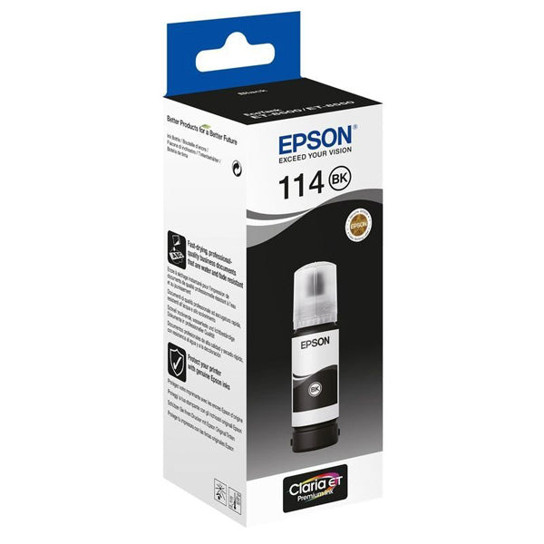 EPSON - C13T07A140 - Epson - Eco Tank - 114 - Nero - C13T07A140 - 70 ml