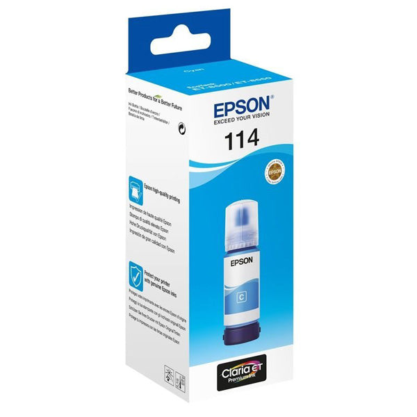 EPSON - C13T07B240 - Epson - Eco Tank - 114 - Ciano - C13T07B240 - 70 ml