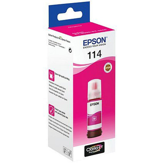 EPSON - C13T07B340 - Epson - Eco Tank - 114 - Magenta - C13T07B340 - 70 ml