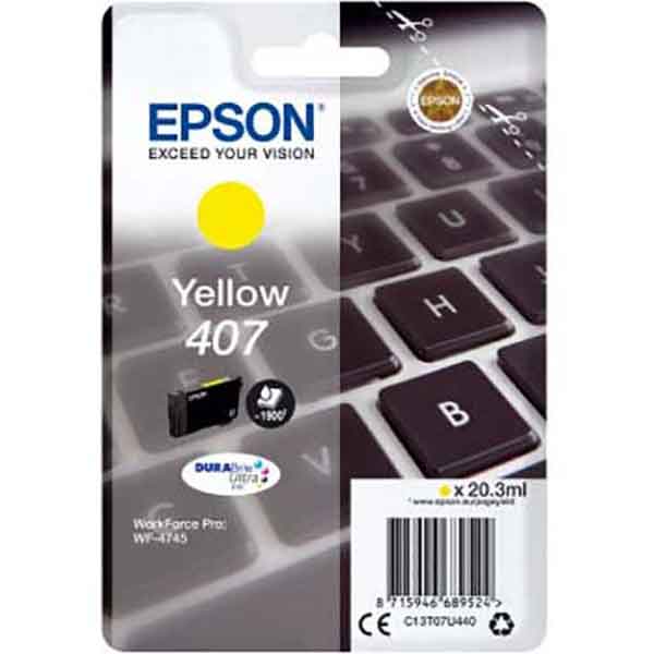 EPSON - C13T07U440 - Epson - Cartuccia Ink - Giallo - C13T07U440 - 38,1 ml