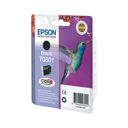 EPSON - C13T08014011 - Epson - Cartuccia ink - Nero Photo - T0801 - C13T08014011 - 7,4ml