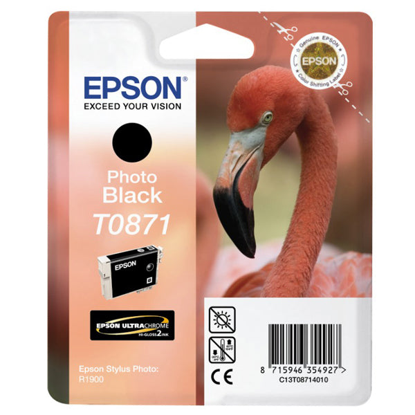 EPSON - C13T08714010 - Epson - Cartuccia ink - Nero - T0871 - C13T08714010 - 11,4ml