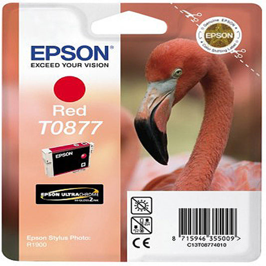 EPSON - C13T08774010 - Epson - Cartuccia ink - Rosso - T0877 - C13T08774010  - 11,4ml