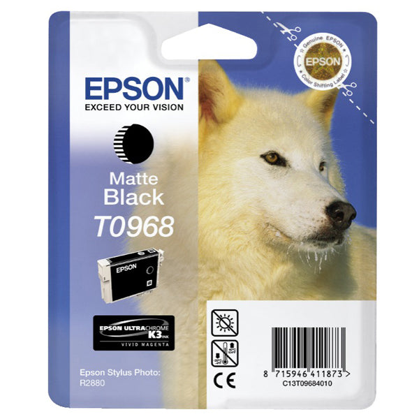 EPSON - C13T09684010 - Epson - Cartuccia ink - Nero opaco - T0968 - C13T09684010 - 11,4ml