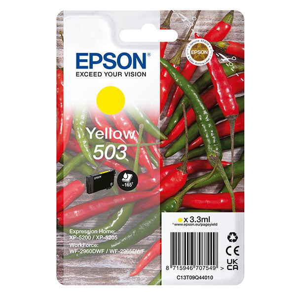 EPSON - C13T09Q44010 - Epson - Cartuccia - Giallo - 503 - C13T09Q44010 - 3,3 ml