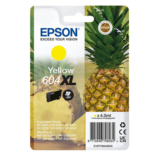 EPSON - C13T10H44010 - Epson - Cartuccia - Giallo - 604XL - C13T10H44010 - 4 ml