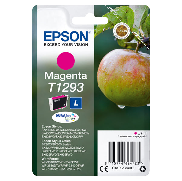 EPSON - C13T12934012 - Epson - Cartuccia ink - Magenta - T1293 - C13T12934012 - 7ml