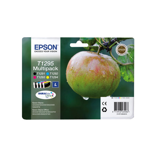 EPSON - C13T12954012 - Epson - Multipack Cartuccia ink - C-M-Y-K - T1295 - C13T12954012 - C-M-Y 11,2ml - K 7ml