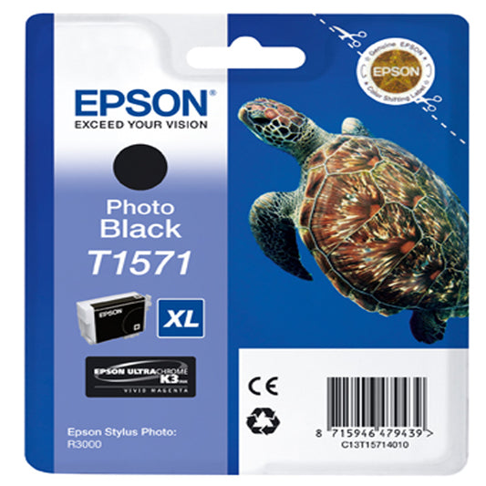 EPSON - C13T15714010 - Epson - Cartuccia ink - Nero Photo - T1571 - C13T15714010 - 25,9ml