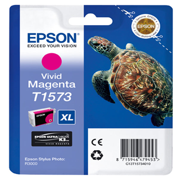 EPSON - C13T15734010 - Epson - Cartuccia ink - Magenta - T1573 - C13T15734010 - 25,9ml