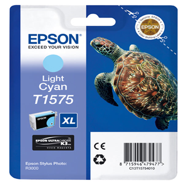 EPSON - C13T15754010 - Epson - Cartuccia ink - Ciano chiaro - T1575 - C13T15754010 - 25,9ml