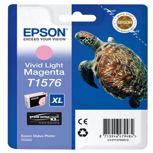 EPSON - C13T15764010 - Epson - Cartuccia ink - Magenta chiaro - T1576 - C13T15764010 - 25,9ml