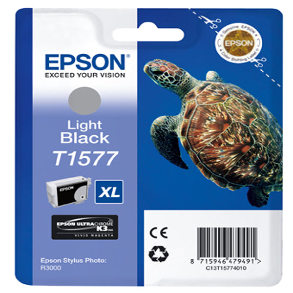 EPSON - C13T15774010 - Epson - Cartuccia ink - Nero chiaro - T1577 - C13T15774010 - 25,9ml