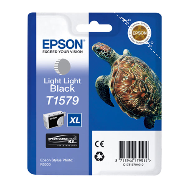 EPSON - C13T15794010 - Epson - Cartuccia ink - Nero chiaro chiaro - T1579 - C13T15794010 - 25,9ml