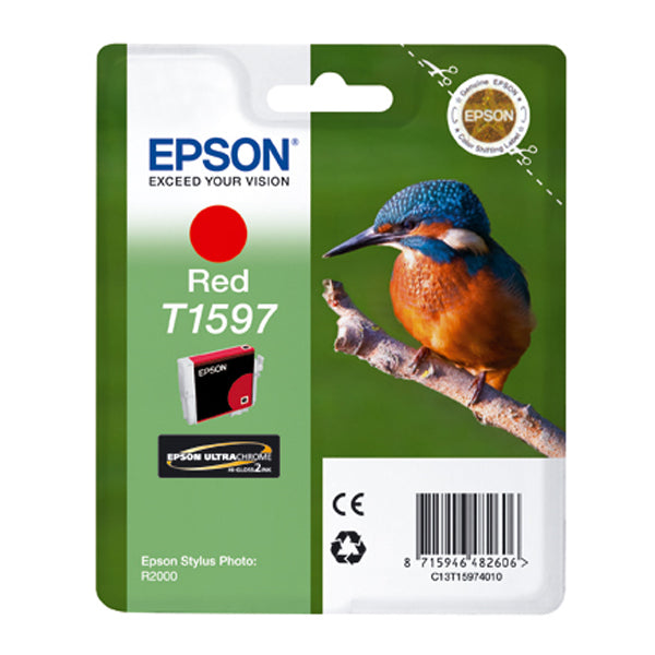 EPSON - C13T15974010 - Epson - Cartuccia ink - Rosso - T1597 - C13T15974010 - 17ml