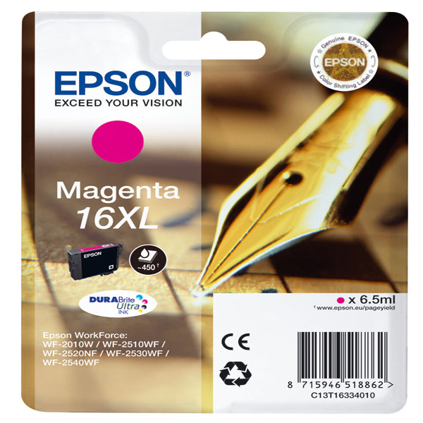 EPSON - C13T16334012 - Epson - Cartuccia ink - 16XL - Magenta - C13T16334012 - 6,5ml