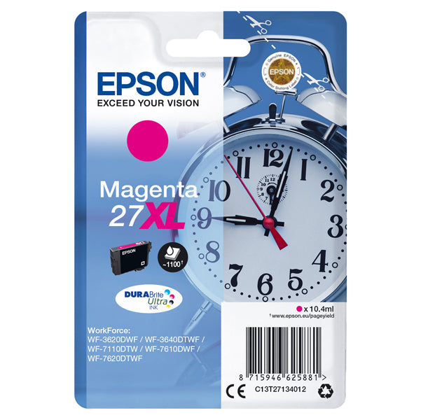 EPSON - C13T27134012 - Epson - Cartuccia ink - 27XL - Magenta - C13T27134012 - 10,4ml