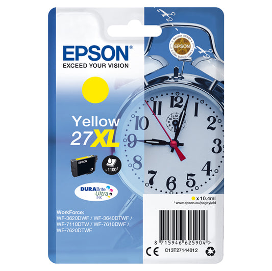 EPSON - C13T27144012 - Epson - Cartuccia ink - 27XL - Giallo - C13T27144012 - 10,4ml