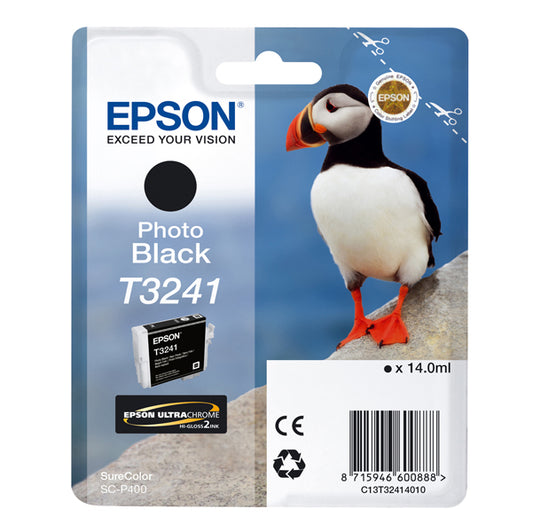 EPSON - C13T32414010 - Epson - Cartuccia ink - Nero - T3241 - C13T32414010 - 14ml