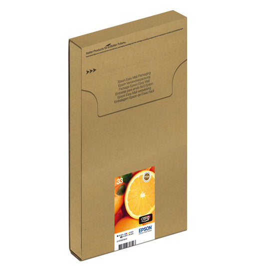 EPSON - C13T33374510 - CONF. 5 CARTUCCE INK MULTIPACK 1 PER COLORE 33 ARANCE