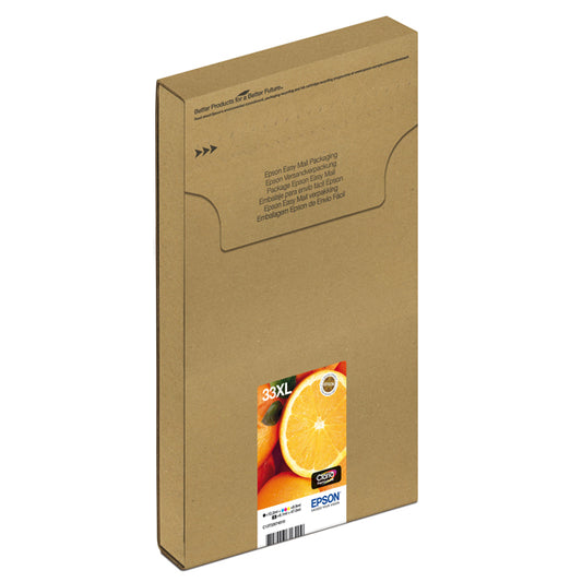 EPSON - C13T33574510 - CONF. 5 CARTUCCE INK XL MULTIPACK 1 PER COLORE 33 ARANCE EASY MAIL