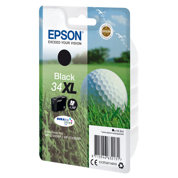 EPSON - C13T34714010 - Epson - Cartuccia ink - 34XL - Nero - C13T34714010 - 16,3ml