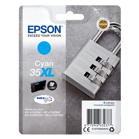 EPSON - C13T35924010 - Epson - Cartuccia ink - 35XL - Ciano - C13T35924010 - 20,3ml