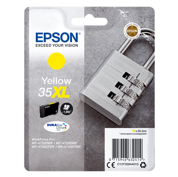 EPSON - C13T35944010 - Epson - Cartuccia ink - 35XL - Giallo - C13T35944010 - 20,3ml