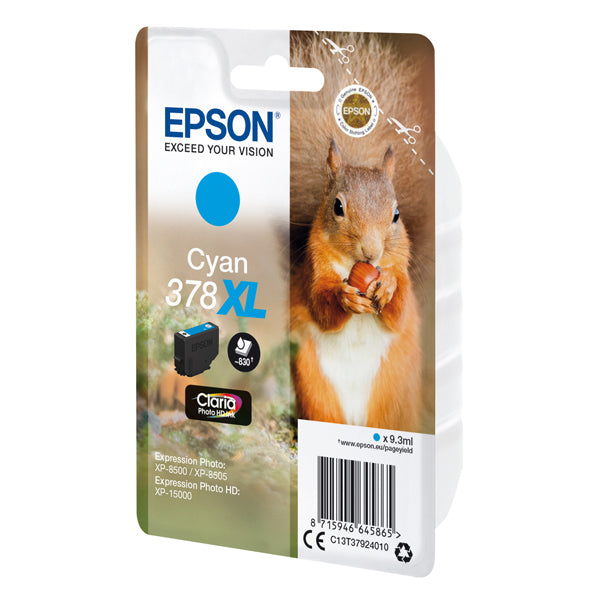 EPSON - C13T37924010 - Epson - Cartuccia ink - 378XL - Ciano - C13T37924010 - 9,3ml