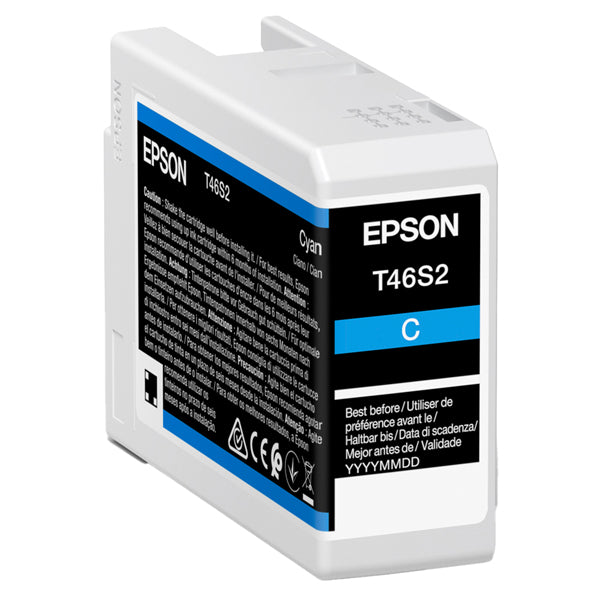 EPSON - C13T46S200 - Epson - Cartuccia UltraChrome Pro 10 - Ciano - C13T46S200 - 25 ml