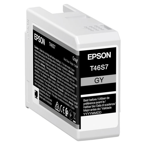 EPSON - C13T46S700 - Epson - Cartuccia UltraChrome Pro 10 - Grigio - C13T46S700 - 25 ml