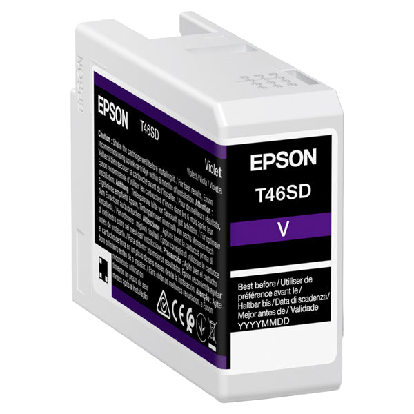 EPSON - C13T46SD00 - Epson - Cartuccia UltraChrome Pro 10 - Viola - C13T46SD00 - 25 ml