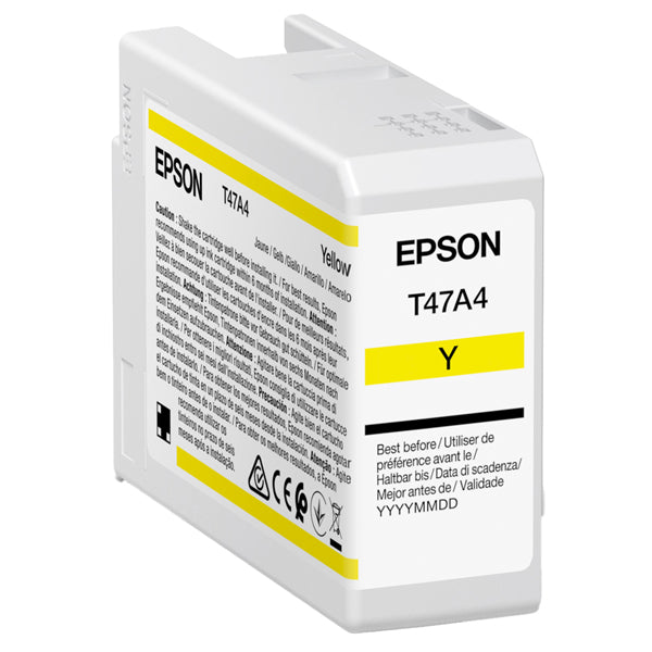 EPSON - C13T47A400 - Epson - Cartuccia UltraCrome Pro 10 - Giallo - C13T47A400 - 50 ml