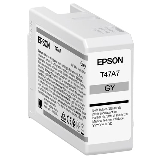 EPSON - C13T47A700 - Epson - Cartuccia UltraCrome Pro 10 - Grigio - C13T47A700 - 50 ml