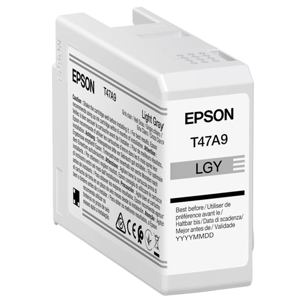 EPSON - C13T47A900 - Epson - Cartuccia UltraCrome Pro 10 - Grigio Chiaro - C13T47A900 - 50 ml