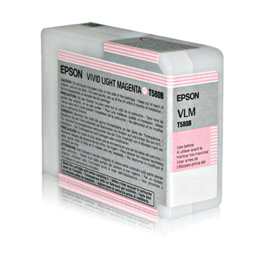 EPSON - C13T580B00 - Epson - Tanica - Magenta chiaro - T580B - C13T580B00 - 80ml