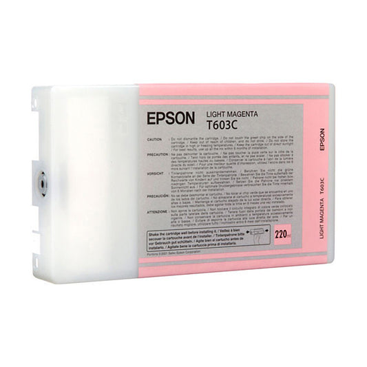 EPSON - C13T603C00 - Epson - Tanica - Magenta chiaro - T603C - C13T603C00 - 220ml