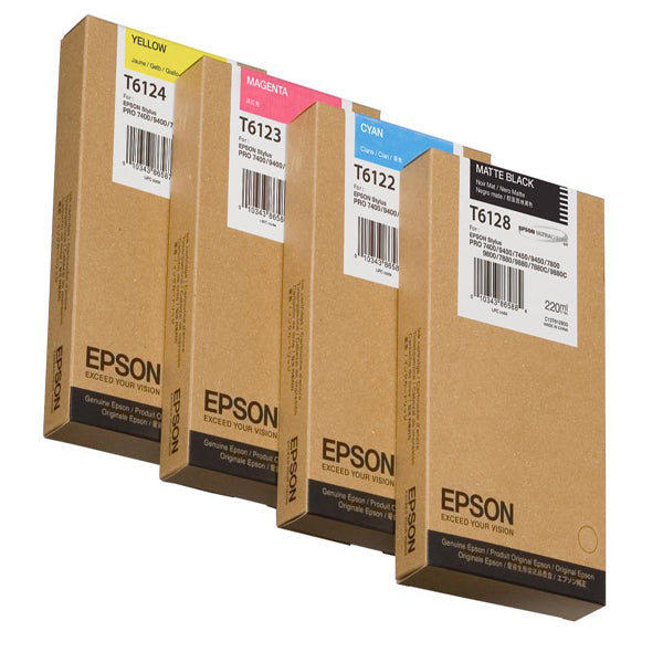 EPSON - C13T612200 - Epson - Tanica - Ciano - T6122 - C13T612200 - 220ml