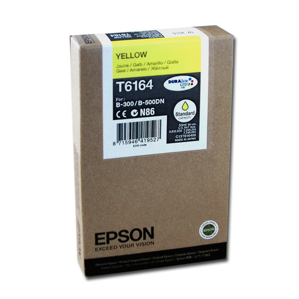 EPSON - C13T616400 - Epson - Tanica - Giallo - T6164 - C13T616400 - 53ml