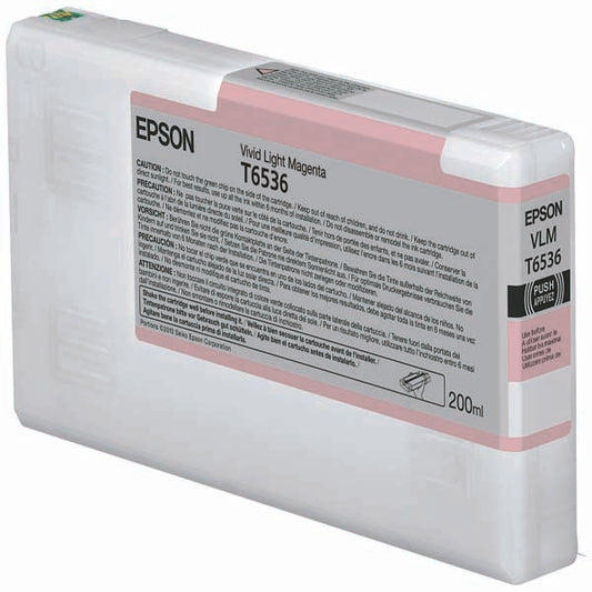 EPSON - C13T653600 - Epson - Tanica - vivid Magenta chiaro - T6536 - C13T653600 - 200ml