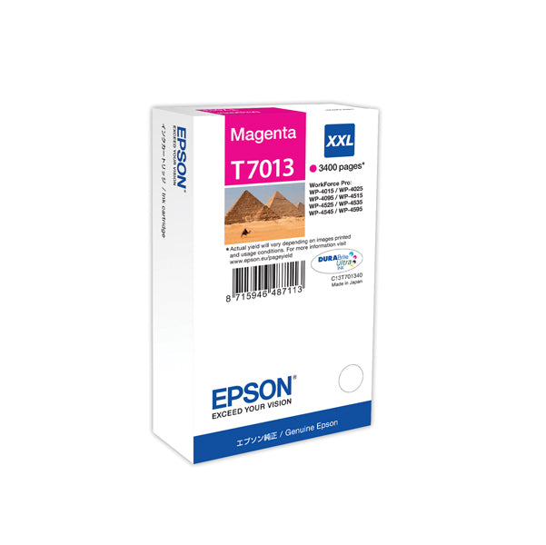 EPSON - C13T70134010 - Epson - Tanica - Magenta - T7013 - C13T70134010 - 34,2ml